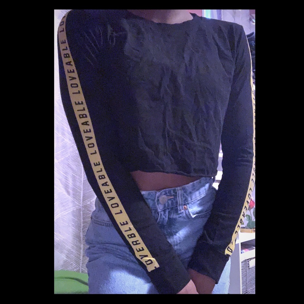Forever21 21 jersey long sleeved shirt, size small